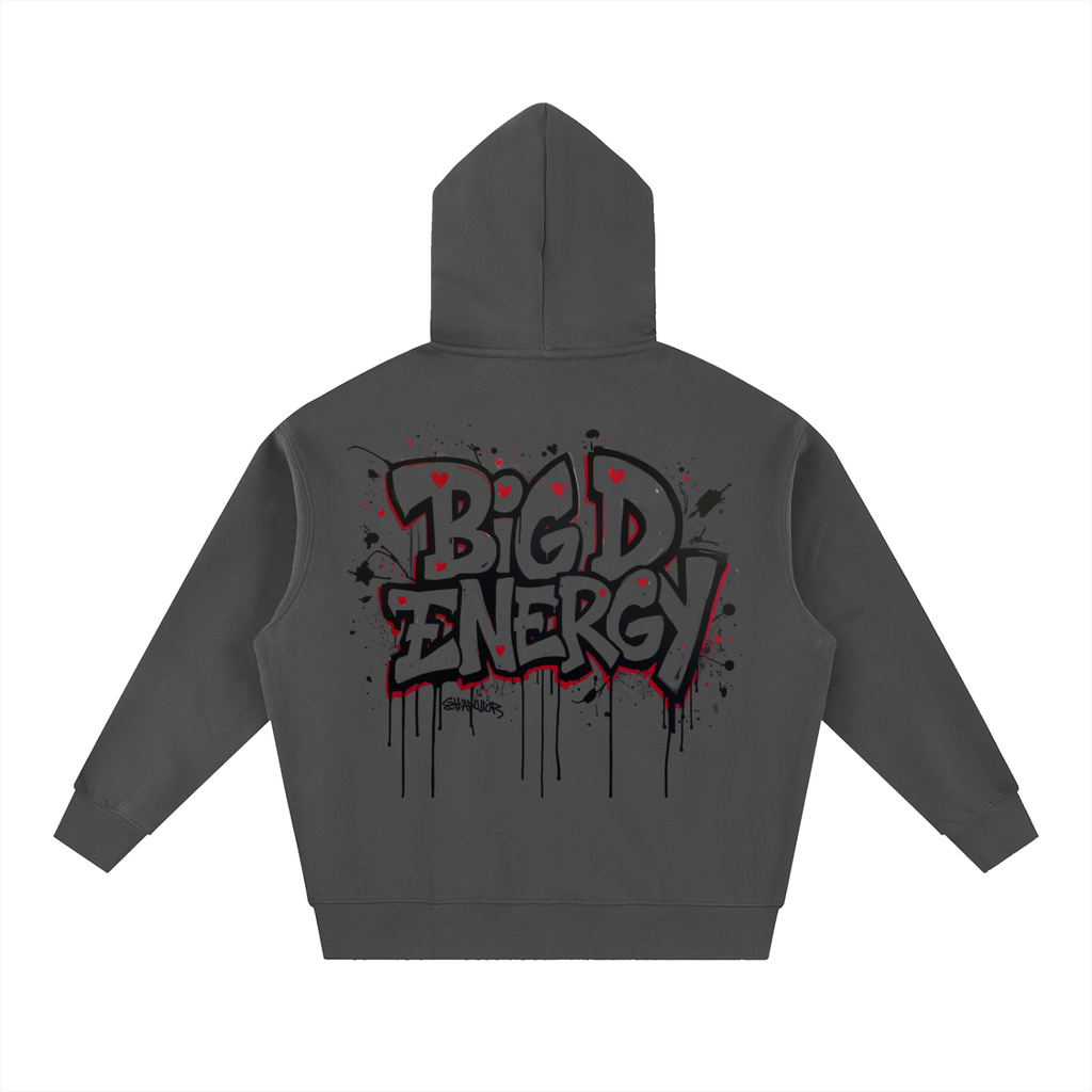 BIG DIVERGENT ENERGY |OVERSIZED FLEECE HOODIE