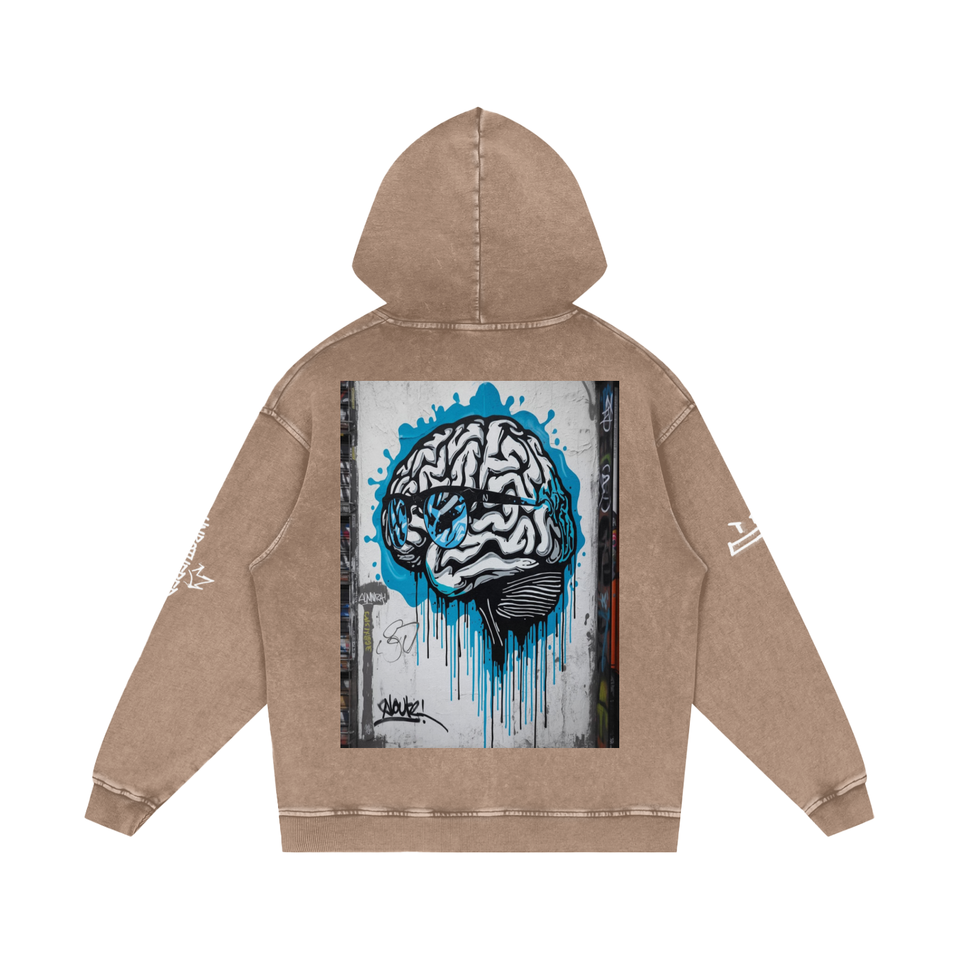 Snow Washed Cotton Hoodie
