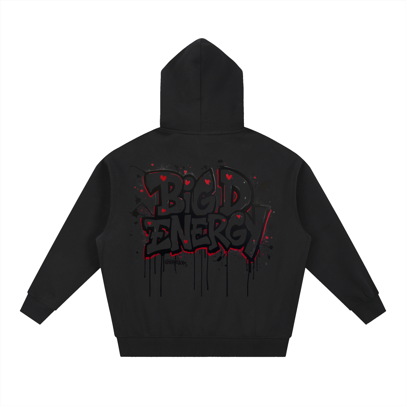 BIG DIVERGENT ENERGY |OVERSIZED FLEECE HOODIE