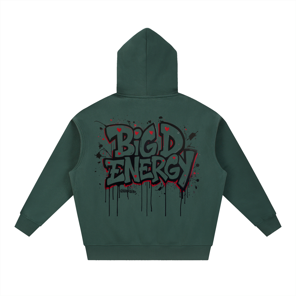 BIG DIVERGENT ENERGY |OVERSIZED FLEECE HOODIE