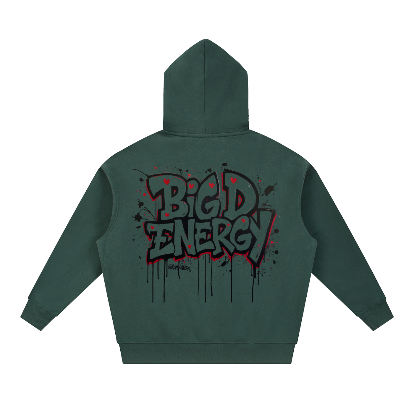 BIG DIVERGENT ENERGY |OVERSIZED FLEECE HOODIE