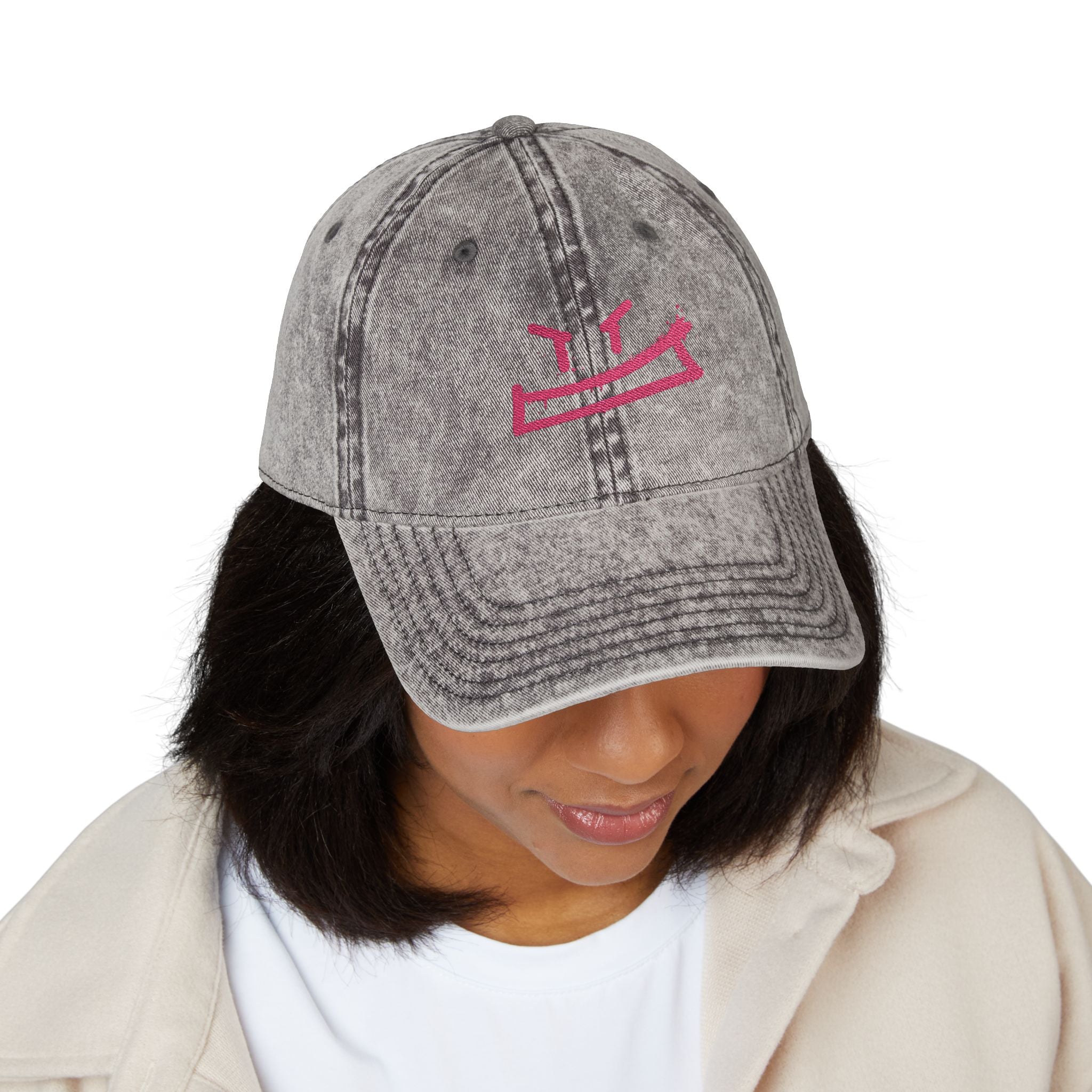 Unbothered Embroidered Vintage Cap